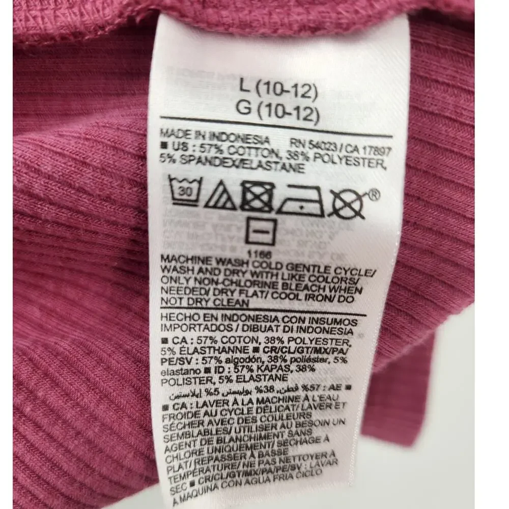 Old Navy Girls Long Sleeve Top - Size L (10/12)